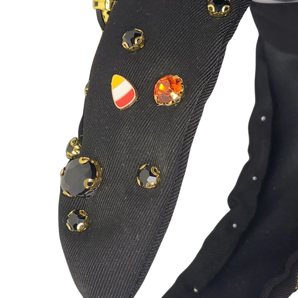 Piper K Rhinestone Embellished Halloween Theme Headband